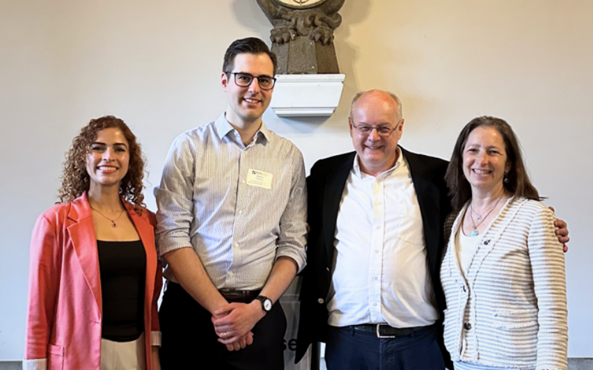 Group photo of members of the BioHubNet team.